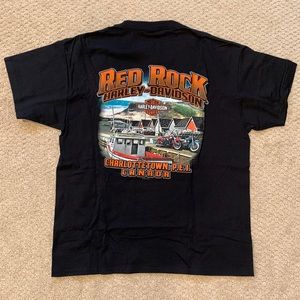 Harley-Davidson men’s L t-shirt - Red Rock dealership, Charlottetown PEI Canada